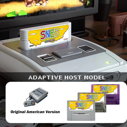 3000-in-1 SFC Game Cartridge with 8GB TF Card — Super Famicom SNES Memory Card & Game Console Accessory