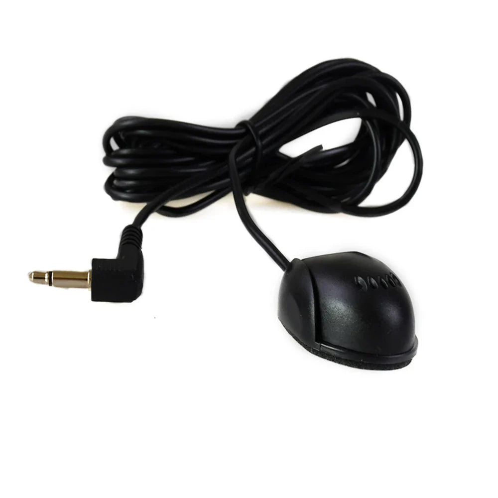 Mini 3.5mm Wired Car Microphone: Hands-Free Audio Mic for DVD, Radio Player, and More
