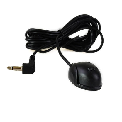 3.5mm Wired Car Microphone Mini – Hands-Free Audio Mic for Stereo, DVD & Radio Player (Paste Mount)
