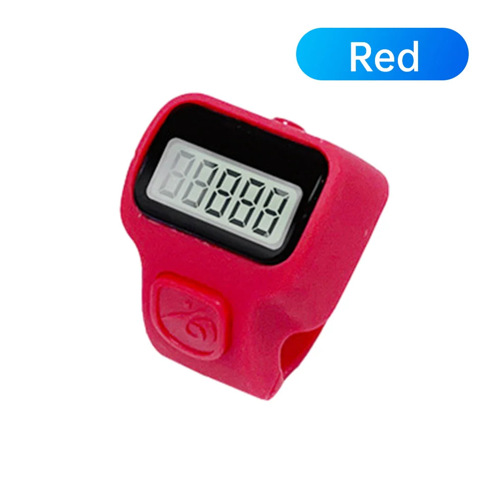 Mini Ring-Shaped Finger Counter — LCD Electronic Digital Tally Clicker for Events, Laps & Counting