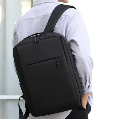 2024 USB Rechargeable Waterproof Laptop Backpack – Versatile Business & School Bag