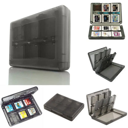 28-in-1 Game Card Case – Cartridge Storage Box for Nintendo 3DS, DSi, DS Lite & DS Consoles