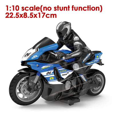 1/6 Scale RC Electric Racing Motorcycle – High-Speed 4CH Remote Control Drift Car Toy for Boys