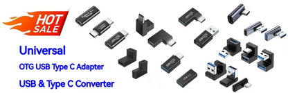 Tongdaytech Type C OTG USB Adapter – USB-C Male to USB-A Female Converter for MacBook, Samsung S20, OTG Connector