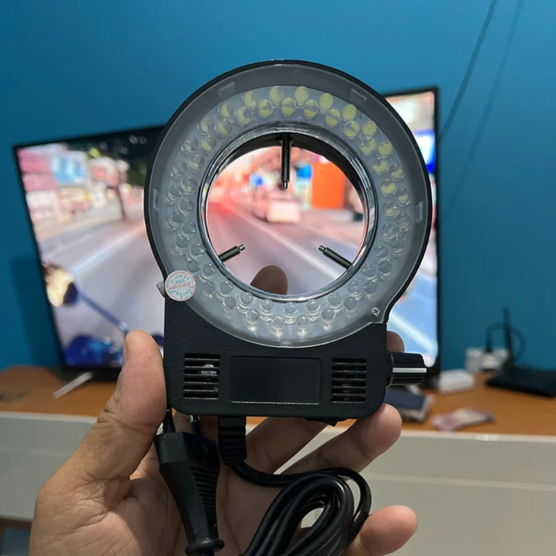 1080P 4K Digital Microscope — Full HD Industrial C-Mount Camera for PCB Welding & Mobile Phone Repair Stand