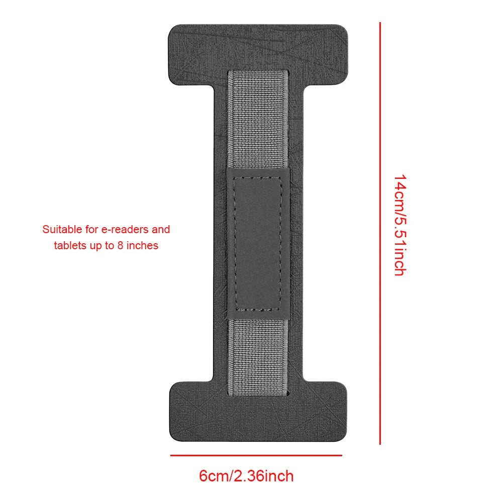 Tablet Hand Grip Strap Holder — Anti-Slip Finger Sling for 6–8 Inch Kindle & Tablet PC