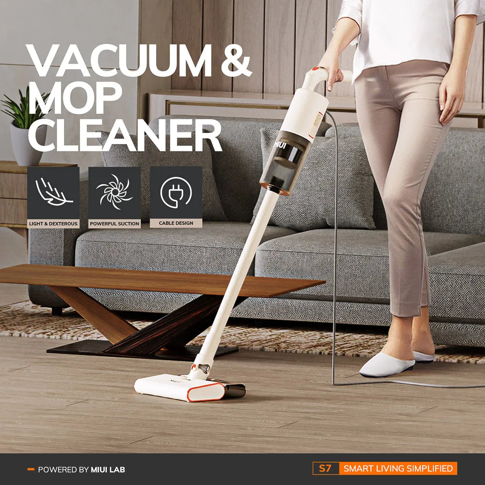 Wet & Dry Vacuum Cleaner Mopping Machine – 5M Cord for Efficient Cleaning