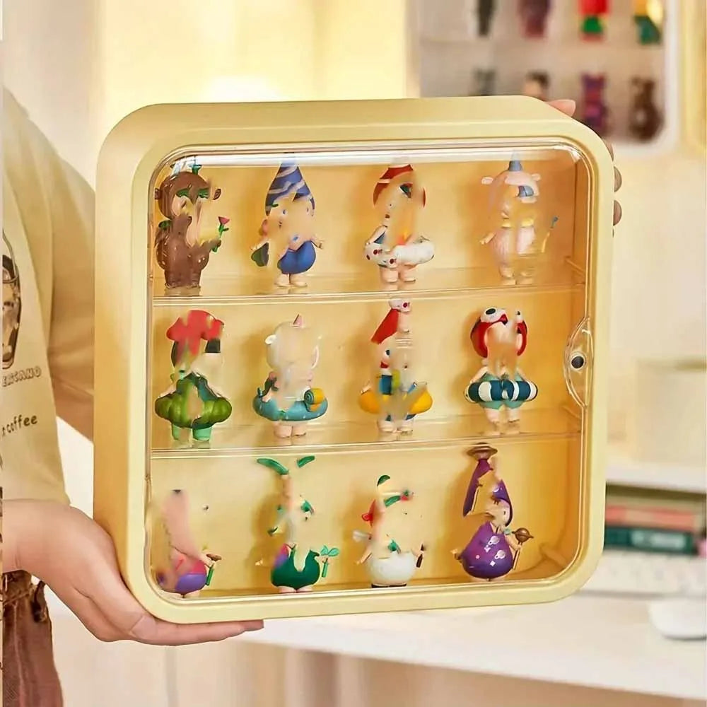 Wall-Mounted Acrylic Doll Storage Box – Dust-Proof Display Stand for Figures and Toys, Blind Box Organizer