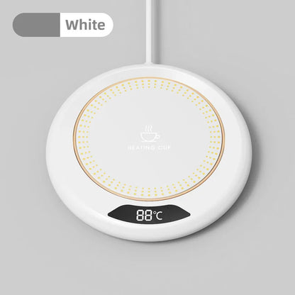 Thermostatic USB Heating Coaster with 3-Speed Adjustment – 55°C Constant Temperature for Home Use