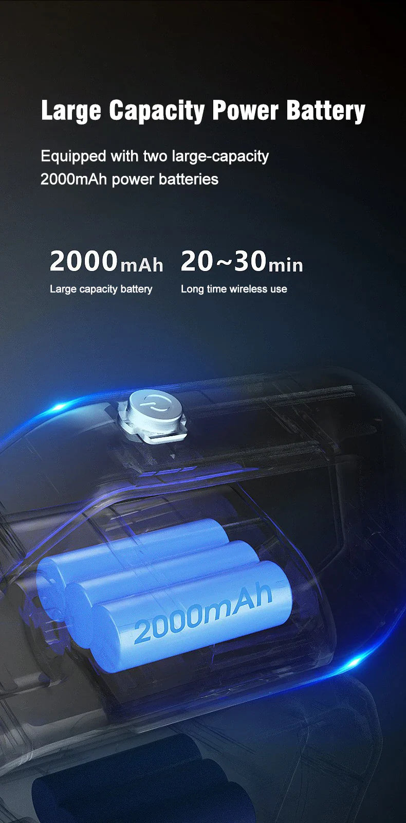 Handheld Rechargeable Vacuum Cleaner – Portable Wireless Dual-Purpose Car & Home Dust Catcher 10000PA