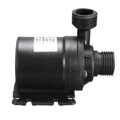 Ultra Quiet Mini DC Water Pump - 12V 19W 800L/H Brushless Motor Submersible for Aquarium, Pond Fountain