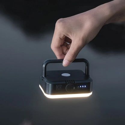 LED Camping Light - USB Charging Portable Tent Lantern, Emergency Flashlight with 4-Level Dimming for Outdoor Hiking