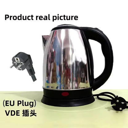 1500W Stainless Steel Smart Kettle – Whistle Kettle for Tea, Coffee, Samovar & Thermo Pot Gift