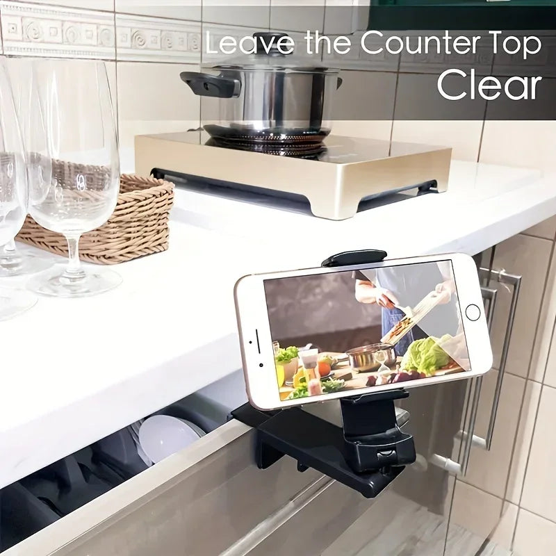 Multi-Functional Lazy Phone Holder – Adjustable Stand for Train, Airplane, Kitchen & Desktop