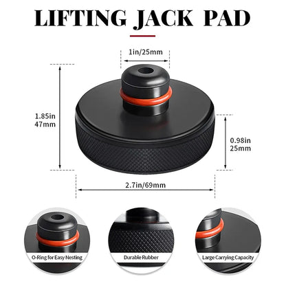 Tesla Rubber Lifting Jack Pad Adapter Tool for Models 3, Y, S, X (2017-2024) - Tire Repair Accessory