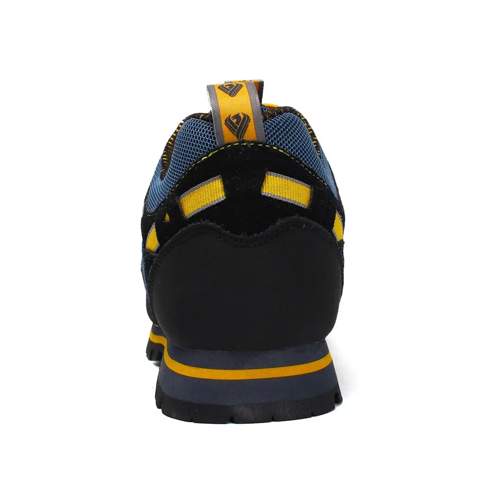 Men's Waterproof Hiking Shoes - Anti-Collision Climbing Shoes, Fashion Outdoor Casual Lace-Up Sneakers