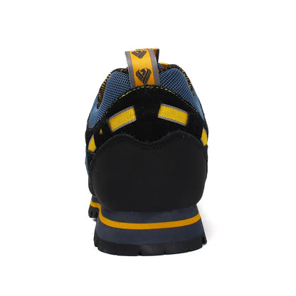 Men's Waterproof Hiking Shoes - Anti-Collision Climbing Shoes, Fashion Outdoor Casual Lace-Up Sneakers
