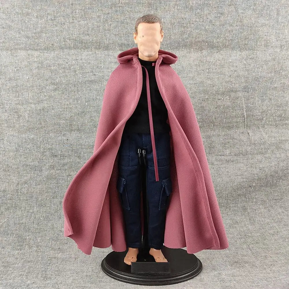 30cm Doll Coat Mini Suit Cloak – Windcoat for 1/6 BJD Male Dolls, Multi-Color Outfit Accessory