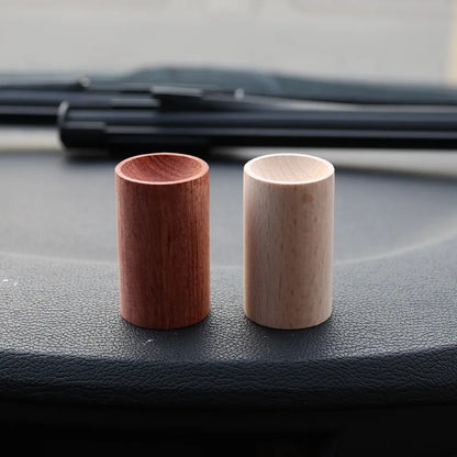 1/5PCS Mini Wooden Essential Oil Diffuser – Aromatherapy Fragrance Diffuser for Home, Office, Car, Bedroom, and Living Room