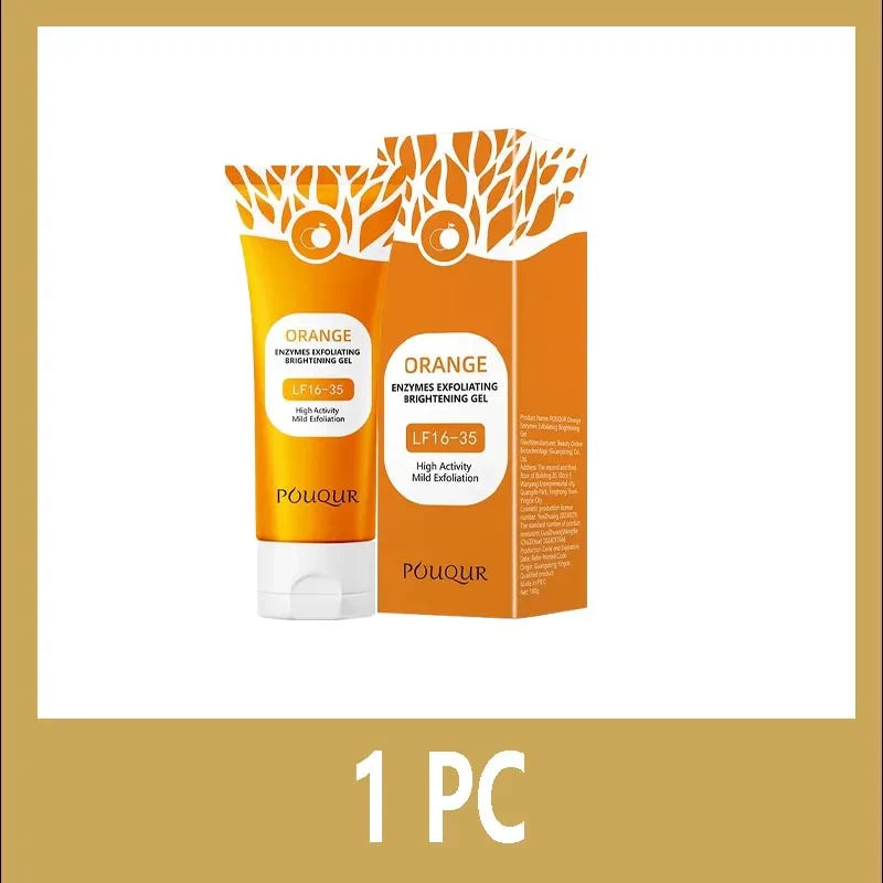 Exfoliating Facial Peeling Gel – Moisturizing, Brightening & Nourishing Face Scrub for Skin Care