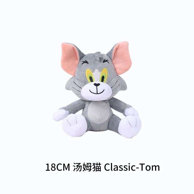 Anime Tom & Jerry Plush Toy — Cute Cat & Mouse Stuffed Animal Doll for Kids Gift, Free Shipping