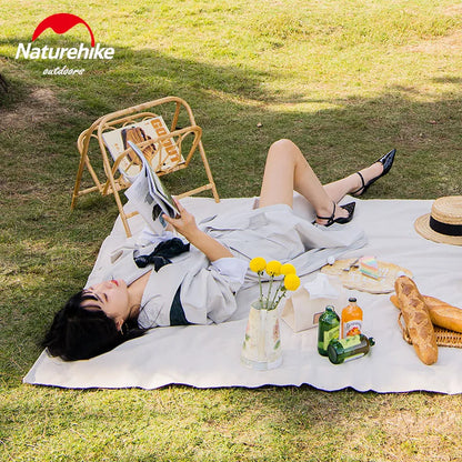 Naturehike Portable Camping Picnic Blanket: Large Waterproof Canvas Mat for Outdoor Adventures