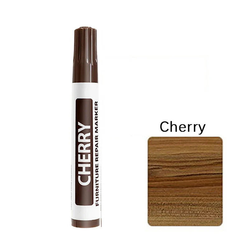Creative Furniture Repair Pens Set — 8 Colors Wood Scratch Restoration Kit with Patch Paint Pens and Crayons, Large-Capacity Markers