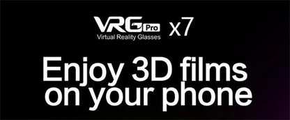 VRGpro X7 3D VR Headset – Virtual Reality Glasses Box for iOS & Android 5-7" Phones with Wireless Controller