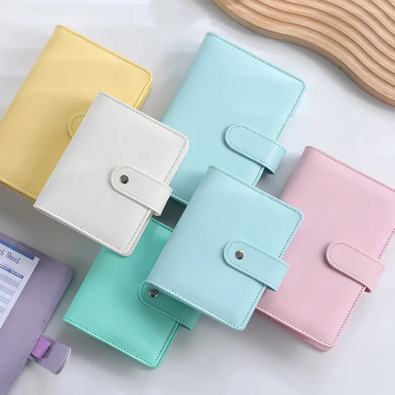2023 Budget Planner – A7 Cash Envelope Savings Binder with 6 Holes for Financial Management, Loose-Leaf Notebook Organizer