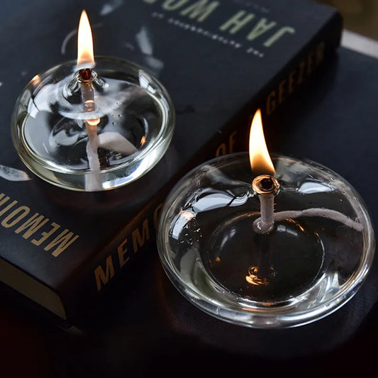 Transparent Glass Round Candle Holder: Elegant Table Decoration for Christmas, Valentine's Day, Wedding Dinners & More