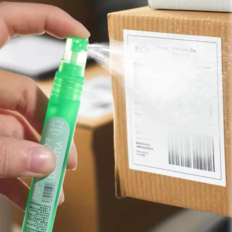 Privacy Protection Spray Pen for Thermal Paper – Portable Data Eraser & Correction Fluid for Receipts, Shipping Labels & Personal Information