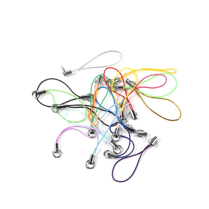 20/50/100PCS Lanyard Strap Cords - Lobster Clasp Rope Keychains for Charms, Pendants, Mobile Accessories & DIY Crafts