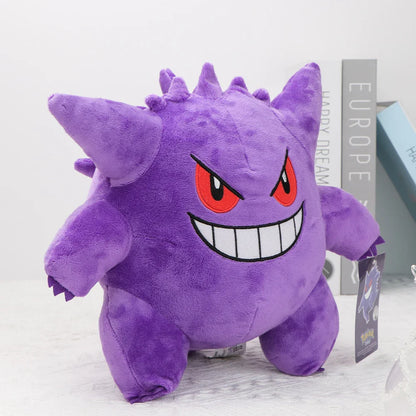 Gengar Plush Toy — Soft Stuffed Kawaii Cartoon Doll, Perfect Gift for Kids