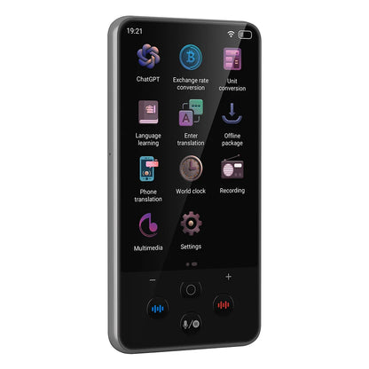 S85 Pro Language Translator Device - 138 Languages, 4-inch Screen, Voice & Video Recording, Offline Translation, 8GB Storage & 2000mAh Battery