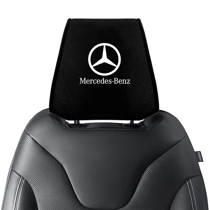 Mercedes-Benz Car Headrest Cover - Anti-Dirt Seat Pillow Protector for W203–W222 Models