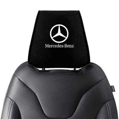 Mercedes-Benz Car Headrest Cover - Anti-Dirt Seat Pillow Protector for W203–W222 Models