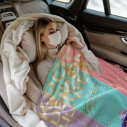 K-Pop Demon Hunter Flannel Blanket — Anime Girl Team Throw — Winter Warm Sofa & Bed Cover Fan Gift