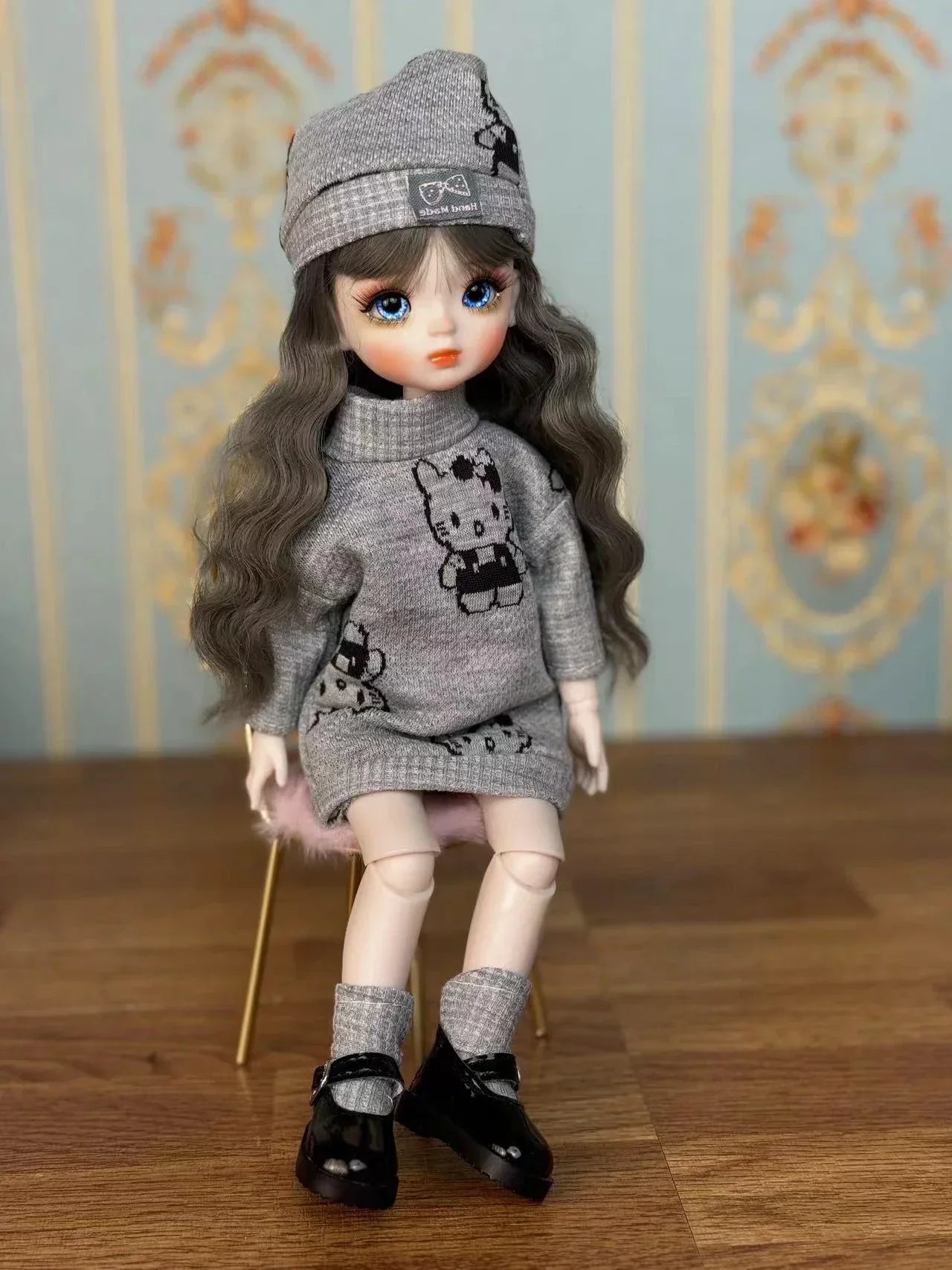 Sweet Doll 1/6 BJD Handmade 30cm Princess Doll – Makeup Doll for Girls Birthday Gift