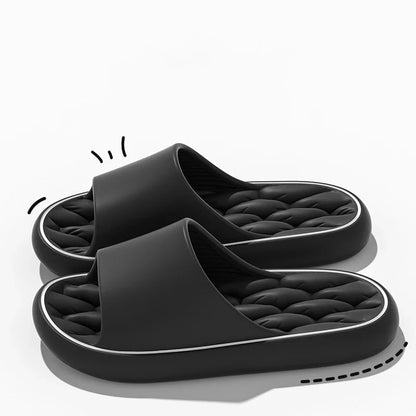 Super Light EVA Slippers – Soft Fashion Slide Sandals, Elastic Anti-Slip Indoor Bathroom Flip Flops & Casual Sneakers