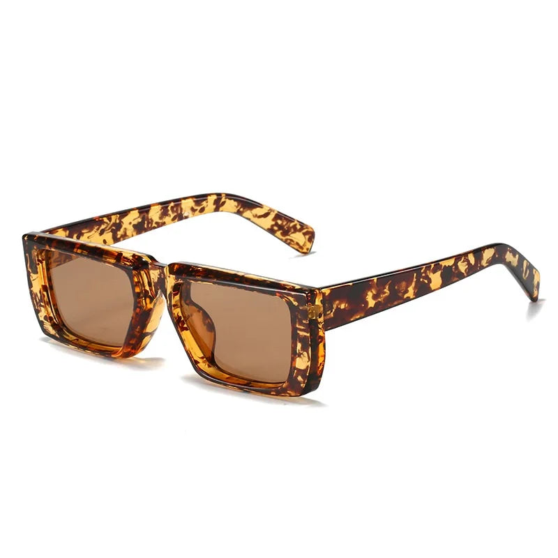 New Y2K Square Sunglasses for Men & Women – Trendy UV400 Designer Shades Eyewear