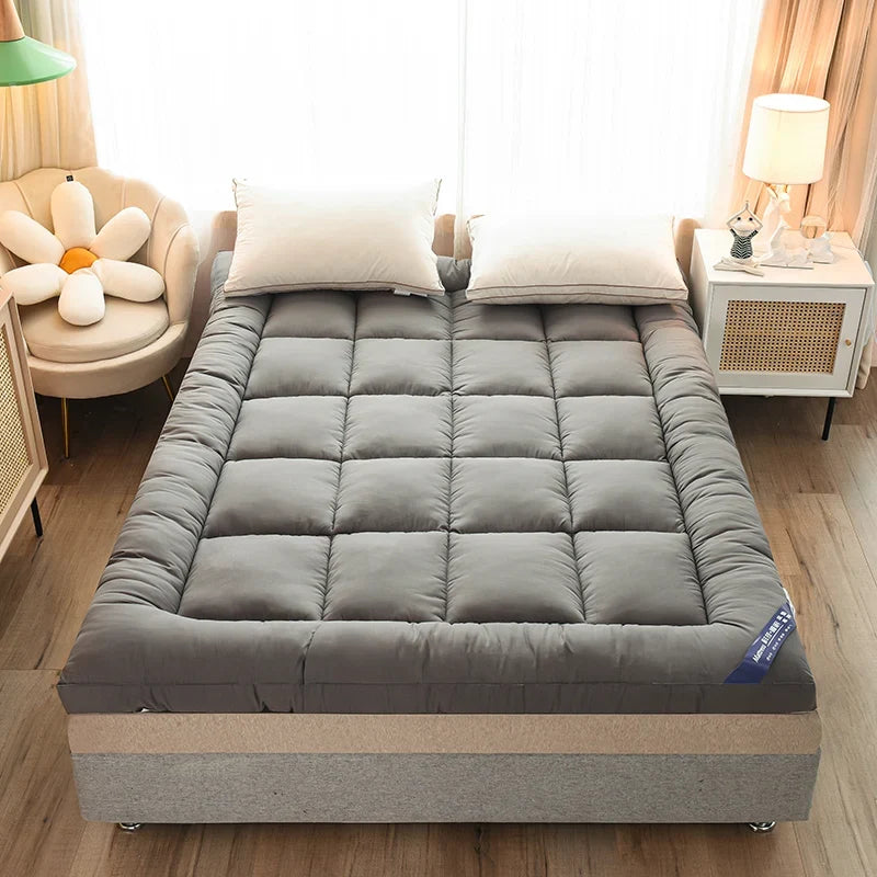 Queen Mattress Topper for Body Pain Relief - 1000 GSM Extra Thick 7D Fiber Mattress Pad Cover with Deep Pocket Fit