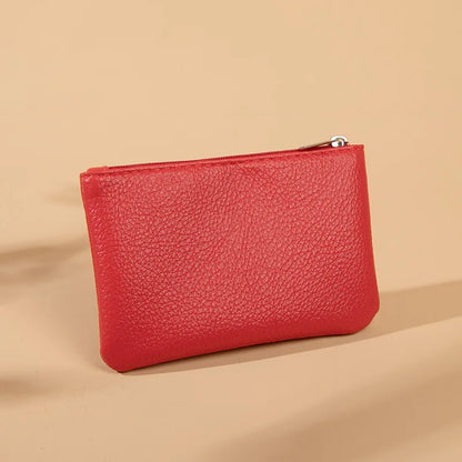 Fashion Women’s Small PU Wallet – High-Quality Zipper Card Purse & Key Storage Bag for Ladies