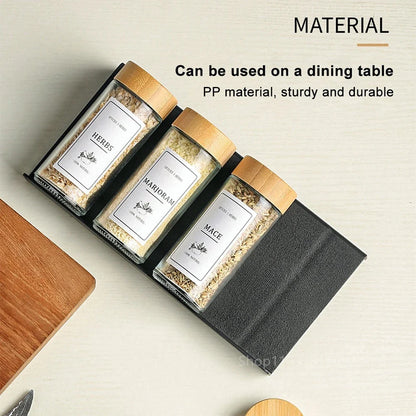 4-Layer Adjustable Kitchen Spice Rack – Drawer Organizer for Jars, Bottles & Pantry Storage
