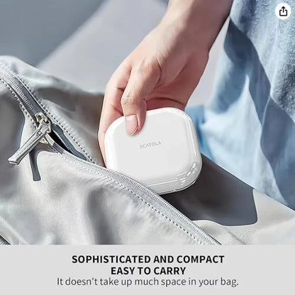 Mini 4-Compartment Pill Box - Lightweight Portable Travel Medicine Storage Case for Daily Use