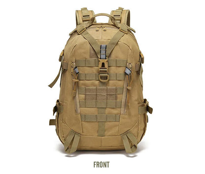 40L Tactical Reflective Backpack – Molle Camouflage Rucksack for Outdoor Hiking, Camping, Hunting & Travel