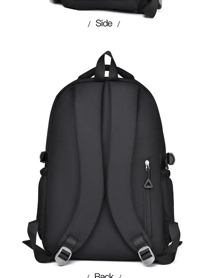Multi-Layer Waterproof Oxford Backpack - Large Capacity, Stylish Commuter and Student Bag for Out-of-Town Travel