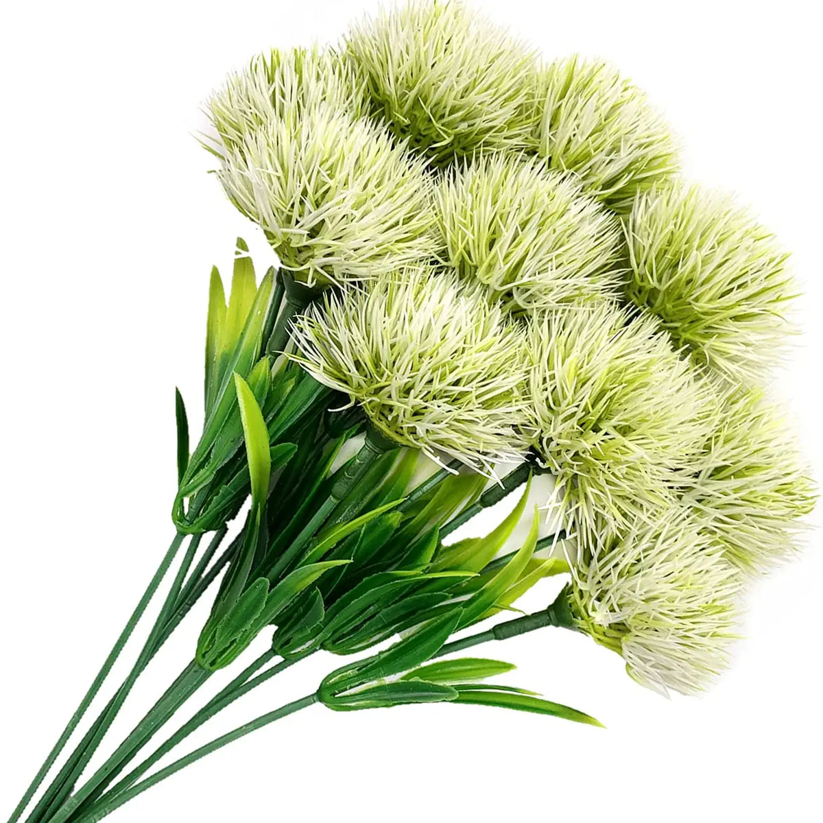10Pcs Artificial Dandelion Flowers – Plastic Decorative Fake Plants for Wedding, Home, Room & Party Arrangement Decor