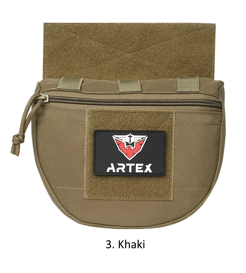 JPC/CPC Tactical Chest Pouch – Large Sub-Pouch MOLLE Expansion for Vest & Lower Belly Storage