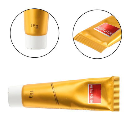 5g/10g/15g Metal Polishing Cream – Wax Paste for Stainless Steel, Ceramic, Watch Polishing, Rust Remover
