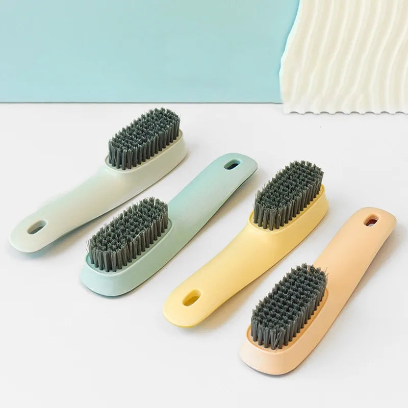 Multi-Purpose Shoe Cleaning Brush - Plastic Scrubbing Tool for Shoes, Clothes & Household Cleaning Tasks